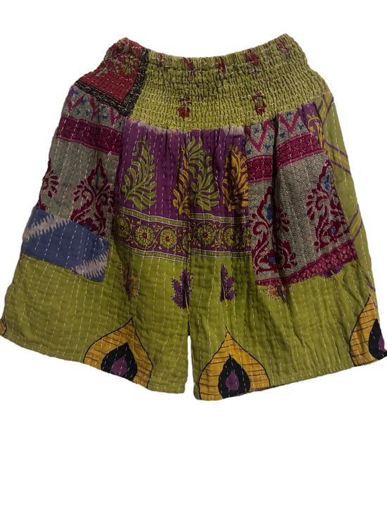 she’s 1 oak Pants - She’s 1 Oak Kantha Shorts